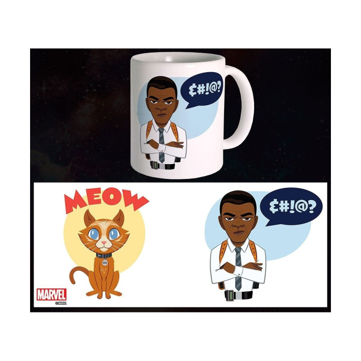 MARVEL MUG CAPTAIN MARVEL - MEOW