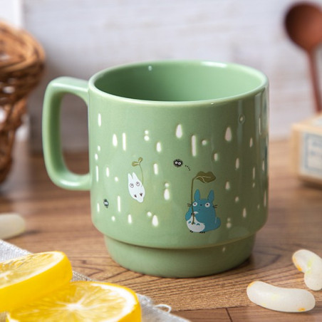 Mug couleur gauffré Totoro Parapluie - Mon Voisin Totoro