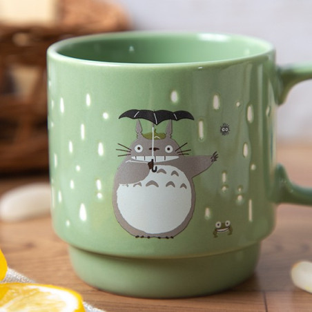 Mug couleur gauffré Totoro Parapluie - Mon Voisin Totoro