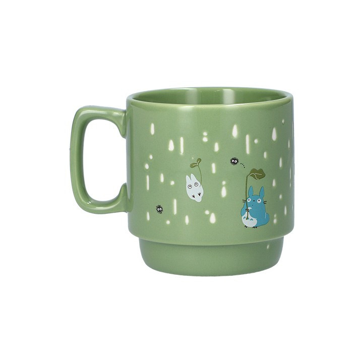 Coloful embossed mug Totoro Holding Umbrella - My Neighbor Totoro