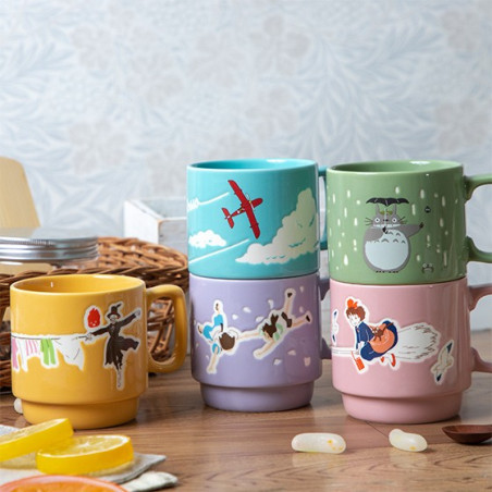 Mug couleur gauffré Totoro Parapluie - Mon Voisin Totoro