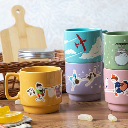 Mug couleur gauffré Totoro Parapluie - Mon Voisin Totoro