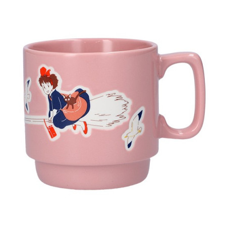 Mug couleur gauffré Kiki vole - Kiki La Petite Sorciere 