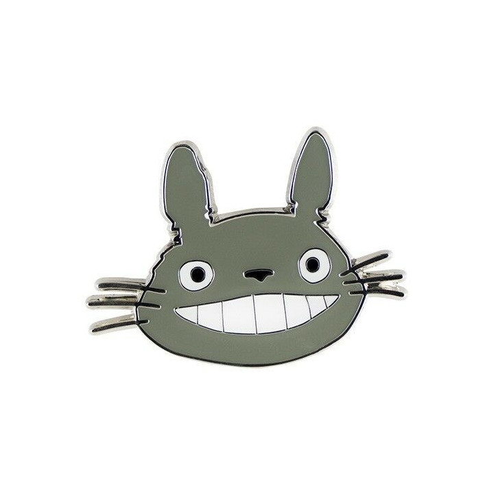 PINS TOTORO GRIS GROS PLAN – MON VOISIN TOTORO