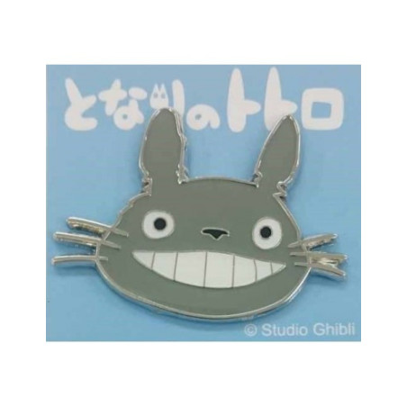 PINS TOTORO GRIS GROS PLAN – MON VOISIN TOTORO