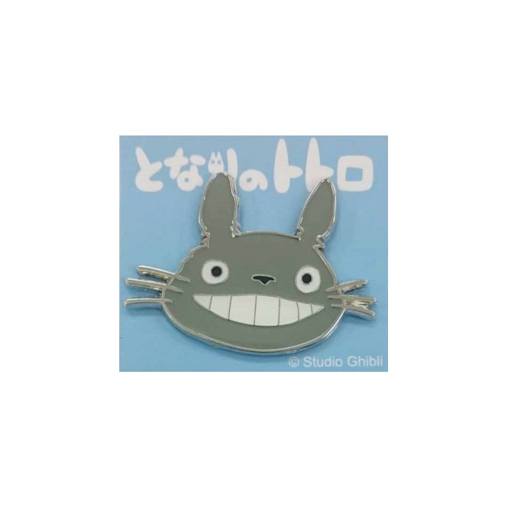 PINS TOTORO GRIS GROS PLAN – MON VOISIN TOTORO