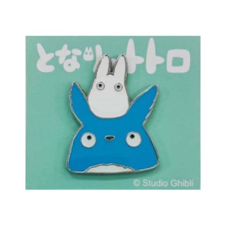 PINS TOTORO BLEU ET BLANC GROS PLAN – MON VOISIN TOTORO