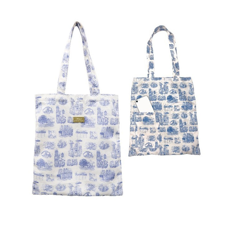 Tote Bag Bleu Nostalgie - Si tu tends l’oreille