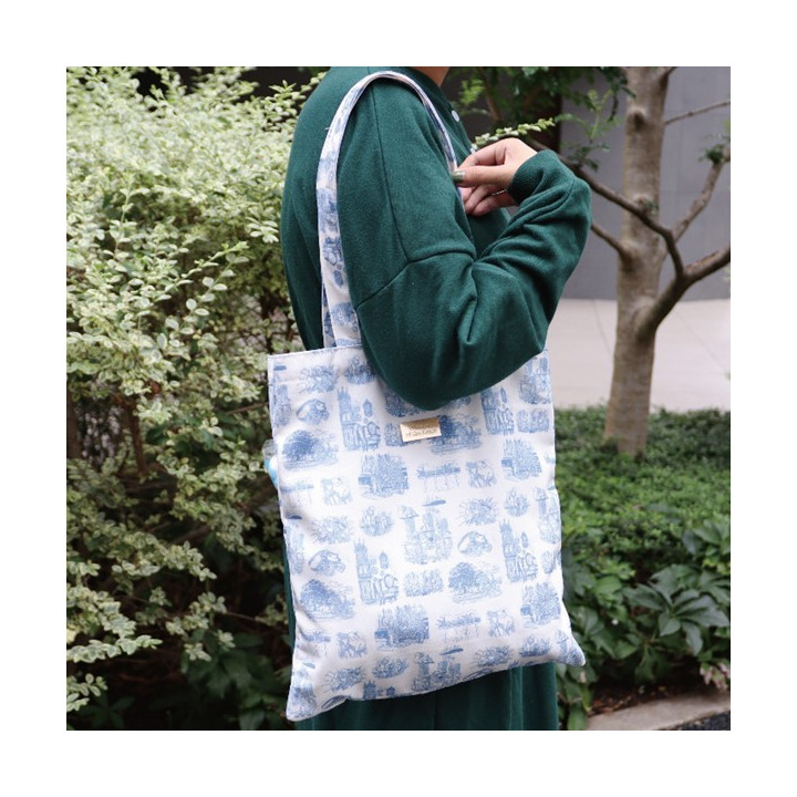 Tote Bag Bleu Nostalgie - Si tu tends l’oreille