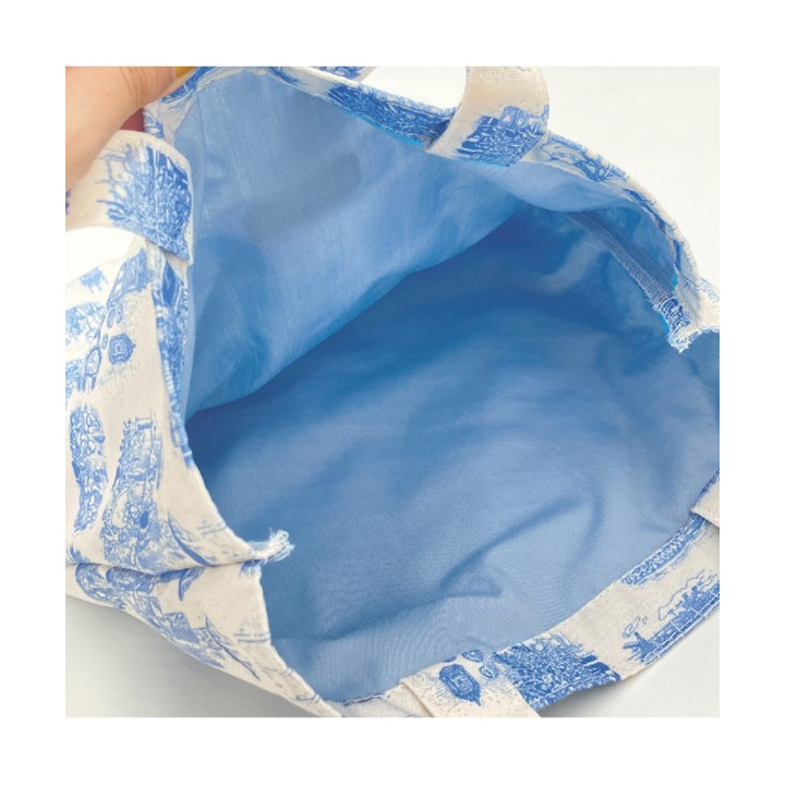 Tote Bag Bleu Nostalgie - Si tu tends l’oreille