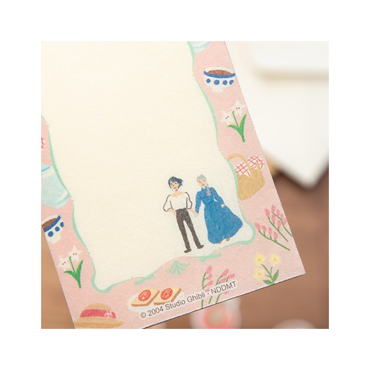 Papier à lettres Break Time Fleurs - Le Château Ambulant