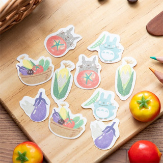 Sticker set Break Time Vegetables - My Neighbor Totoro