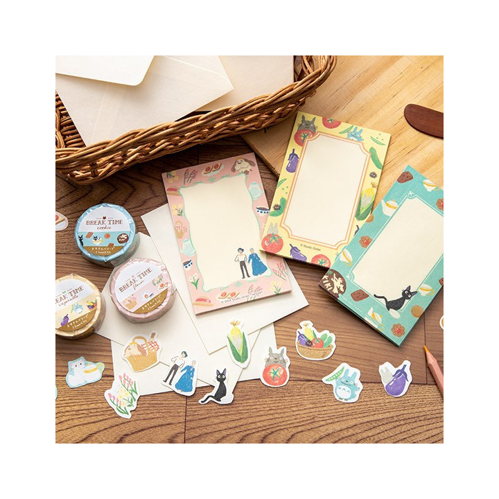 Set de stickers Break Time Fleurs - Le Château Ambulant