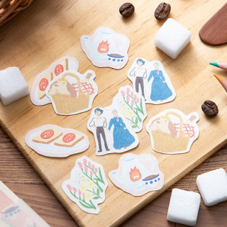 Set de stickers Break Time Fleurs - Le Château Ambulant