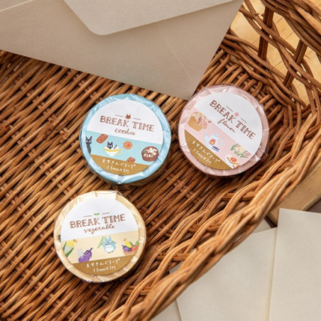 Masking Tape Break Time Légumes - Mon Voisin Totoro