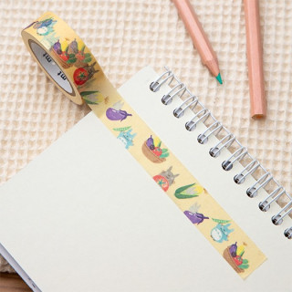 Masking Tape Break Time Vegetables - My Neighbor Totoro