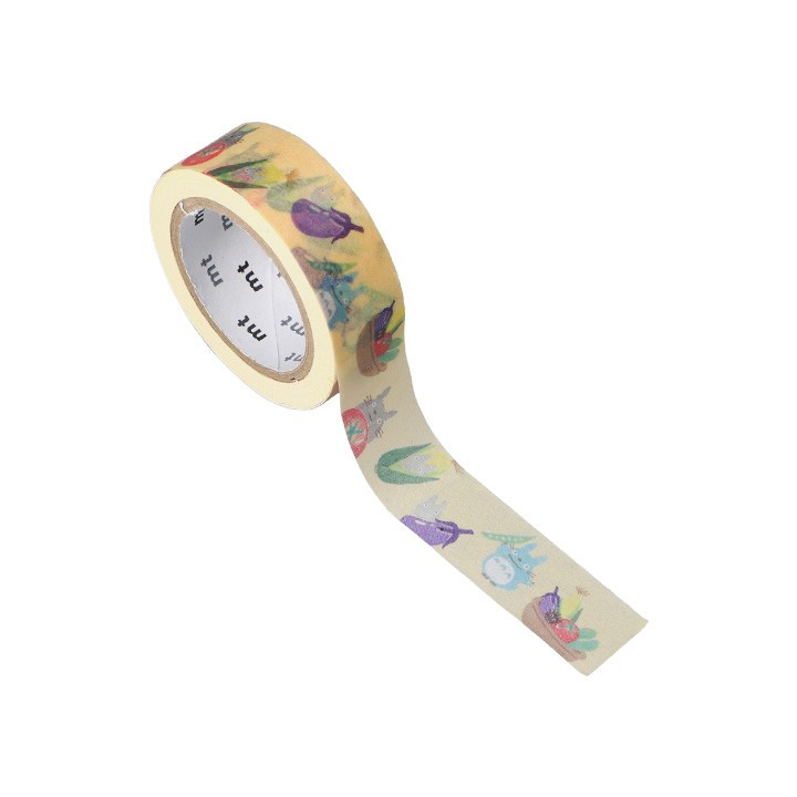 Masking Tape Break Time Légumes - Mon Voisin Totoro