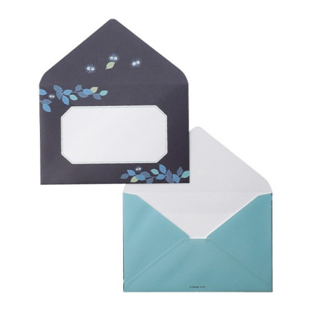Papier à lettres et chemise Noiraudes Feuillage - Mon Voisin Totoro