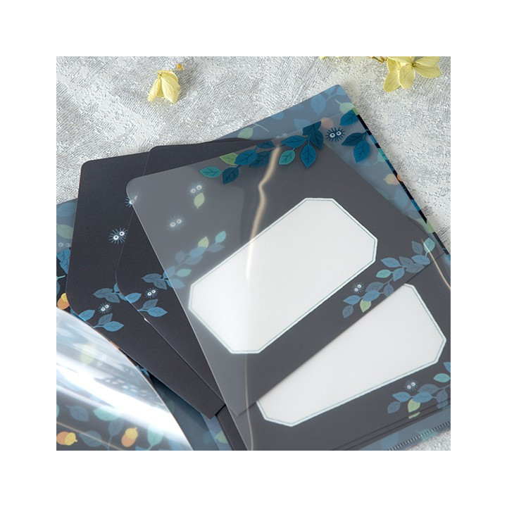 Papier à lettres et chemise Noiraudes Feuillage - Mon Voisin Totoro