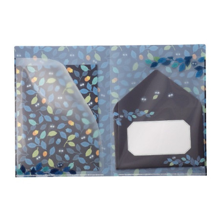 Papier à lettres et chemise Noiraudes Feuillage - Mon Voisin Totoro