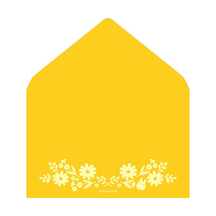 Set papier à lettre Fleurs - Mon Voisin Totoro