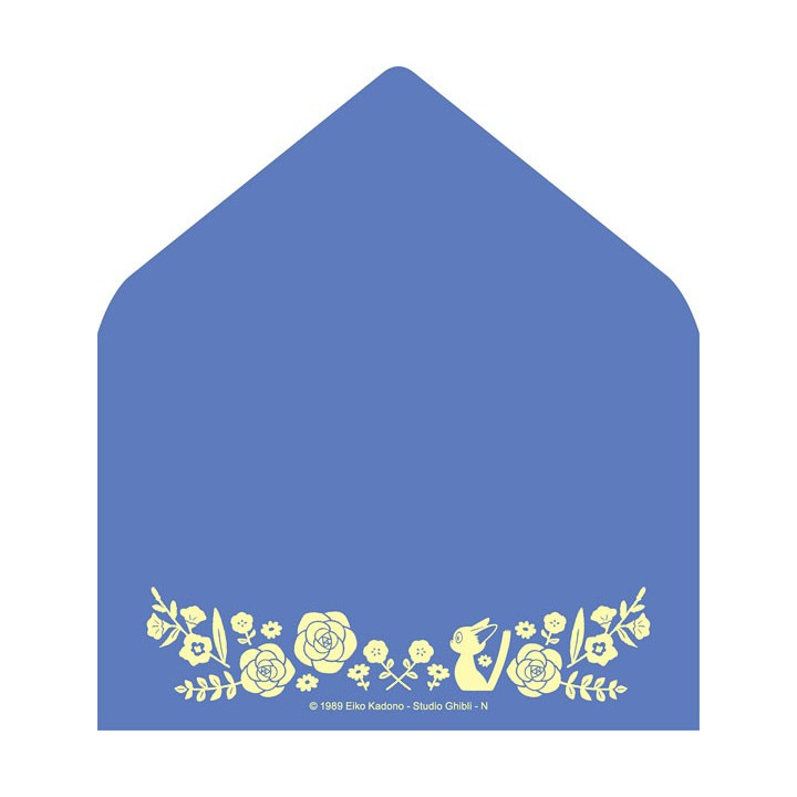 Set papier à lettre Fleurs - Kiki La Petite Sorcière