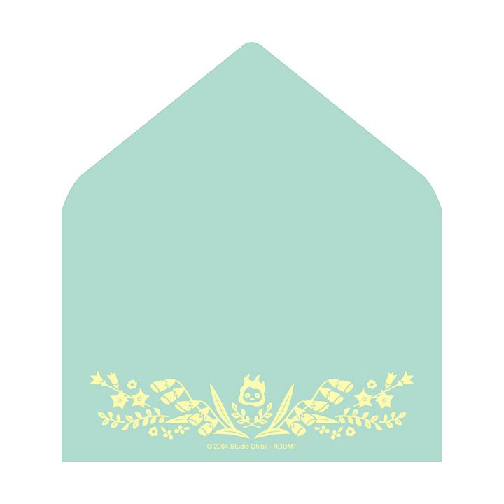 Set papier à lettre Fleurs - Le Château Ambulant