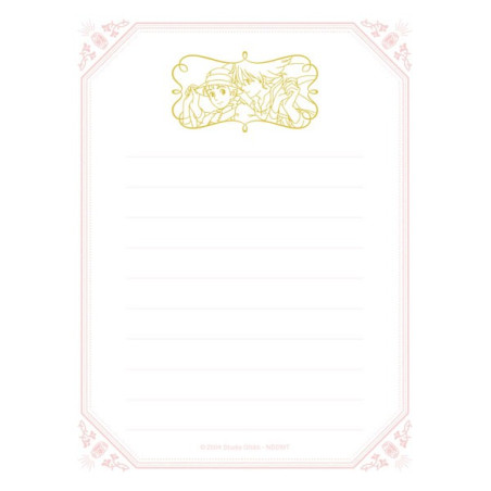 Set papier à lettre Fleurs - Le Château Ambulant