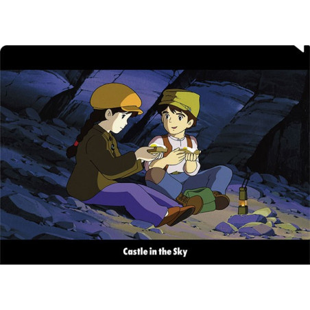 A4 Size Clear Folder Sheeta & Pazu - Castle in the sky