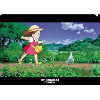 A4 Size Clear Folder Mei & Totoro walking - My Neighcor Tortoro