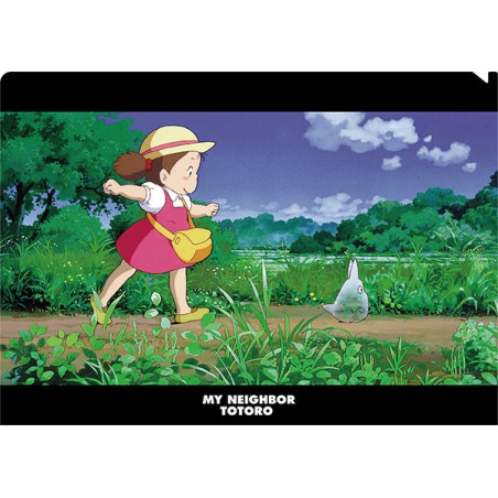 Chemise A4 Mei & Totoro en promenade - Mon Voisin Totoro