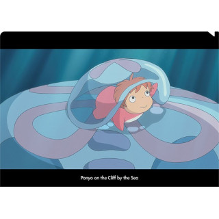 Chemise A4 Ponyo sur la méduse - Ponyo Sur La Falaise