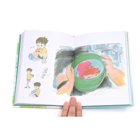 Carnet de notes Ponyo & Sosuke - Ponyo Sur La Falaise