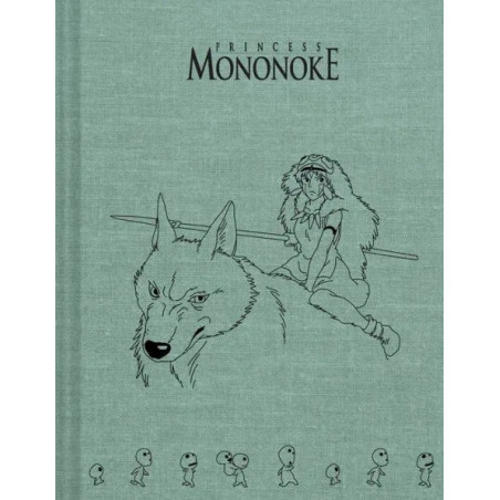 Carnet de croquis San - Princesse Mononoké