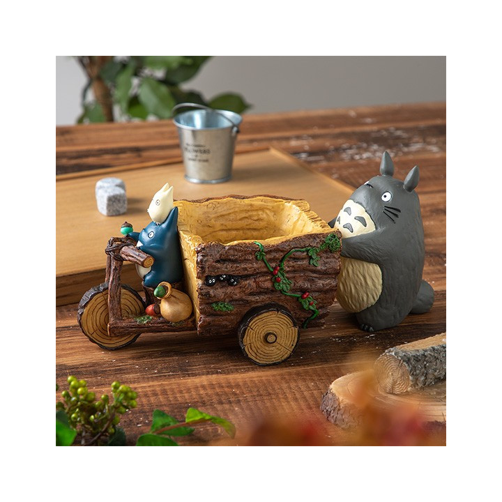Tricycle Diorama Pot - Mon Voisin Totoro