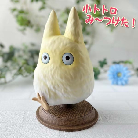 Statue Trouver le Petit Totoro Blanc - Mon Voisin Totoro