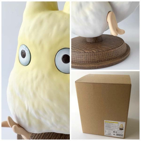 Statue Trouver le Petit Totoro Blanc - Mon Voisin Totoro