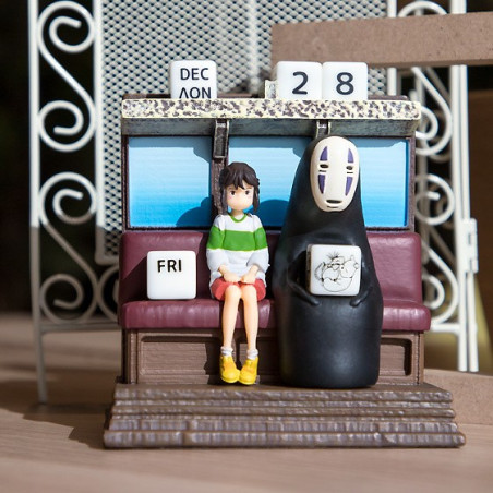 Calendrier Perpétuel Train Unabara - Le Voyage de Chihiro