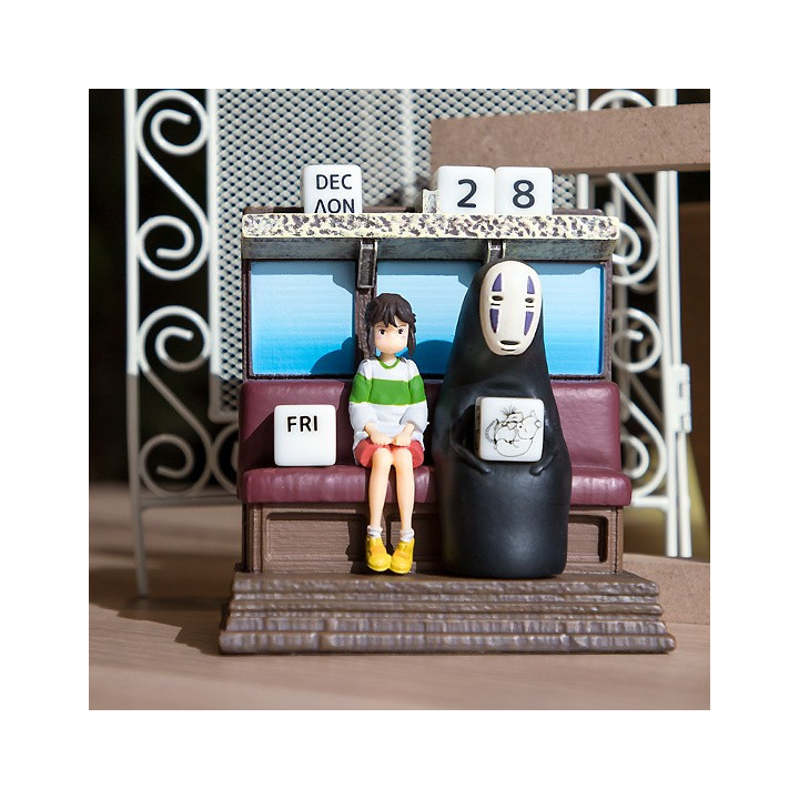 Calendrier Perpétuel Train Unabara - Le Voyage de Chihiro