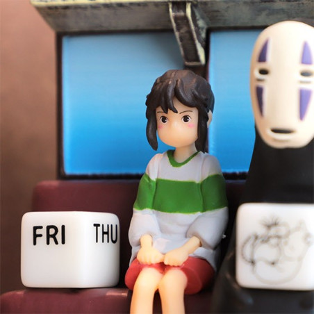 Calendrier Perpétuel Train Unabara - Le Voyage de Chihiro
