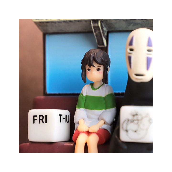 Calendrier Perpétuel Train Unabara - Le Voyage de Chihiro