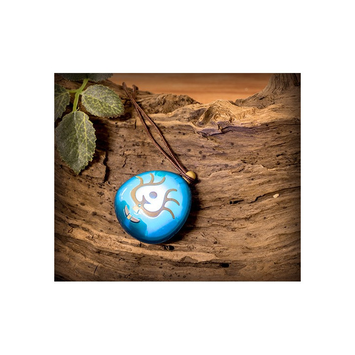 Pendentif Pierre Volante lumineuse - Le Château dans le Ciel