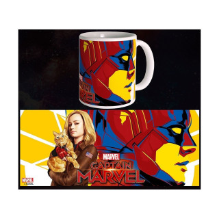MARVEL MUG CAPTAIN MARVEL - CAROL & GOOSE