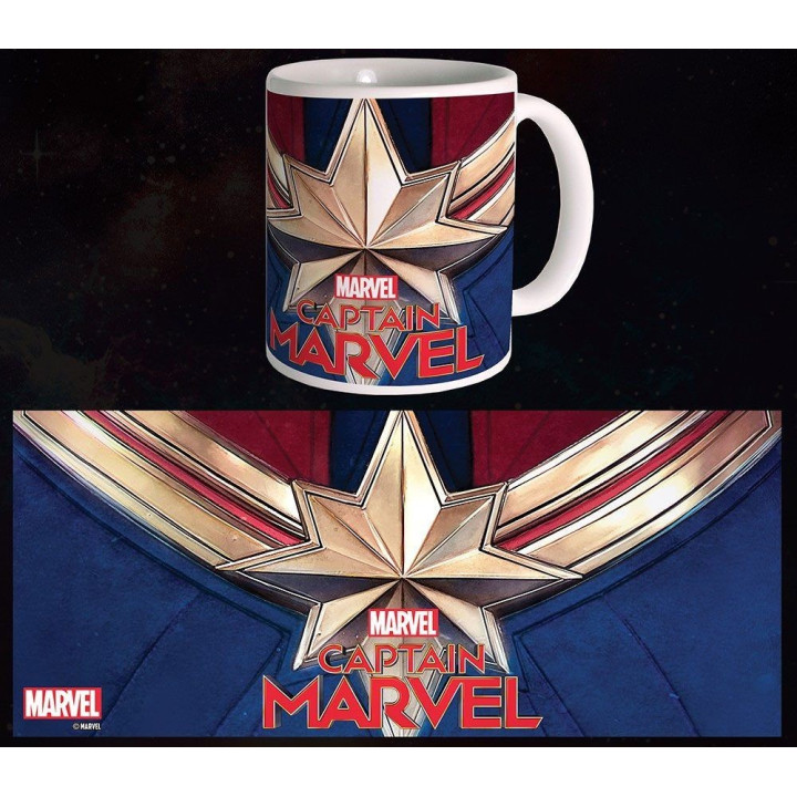 MARVEL MUG CAPTAIN MARVEL - LOGO