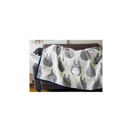 Grande couverture Totoro silhouette 200x140 cm - Mon Voisin Totoro