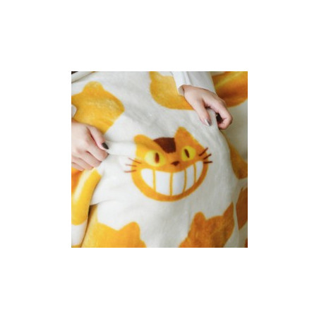 Long blanket Catbus silhouette 200x140 cm - My Neighbor Totoro