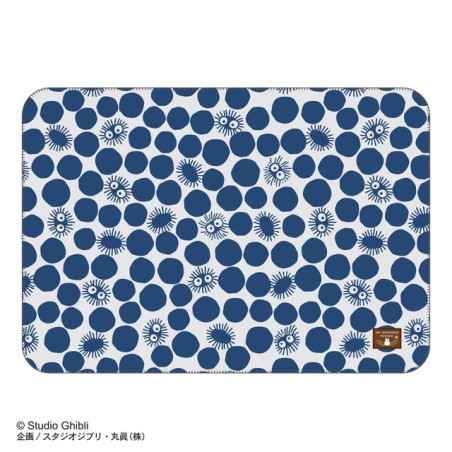 Couverture moirée Noiraude silhouette 70x100 cm - Mon Voisin Totoro