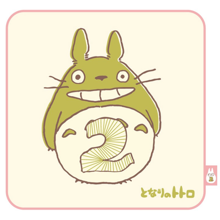 Mini Towel Totoro Birthday 2 25x25 cm - My Neighbor Totoro