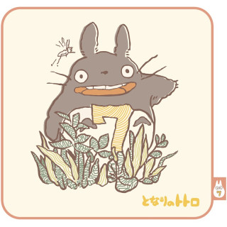 Mini Serviette Totoro anniversaire 7 25x25 cm - Mon Voisin Totoro