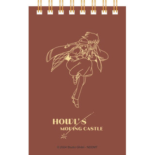 Carnet à spirales gauffré 11,5×7,2cm Sophie & Hauru - Le Château Ambu